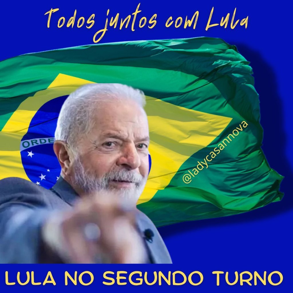 👉Abstenção da Paraíba foi de 17,31%.👉Não se abstenha, não vote nulo ou branco.#LulaVenceAsEleicoes2022 👉@Nilsonhandebol👉@PrjorgeS👉@CruzfEusebio
👉COPIE E COLE 👉DIVULGAR 👉ESQUERDA SEGUE ESQUERDA!👉ENGAJAR RT🙌🏻

SIGAM E SEGUIRÃO! RT!@Nilsonhandebol@CruzfEusebio@terezajunquilh2
Copie e cole. Sou do povo! Quero educação, cultura, emprego e um presidente que não me envergonhe! Vou votar em Lula! Sou Lula! Quem for votar no Lula, me segue que eu sigo de volta! Esquerda segue Esquerda!
